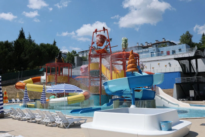 Kocaeli'de İzmit'te Aquaparkı yaz sezonunu açıyor