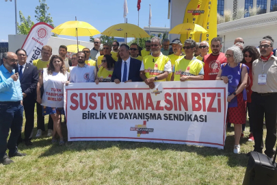 Sendikal haklara yönelik baskı kabul edilemez