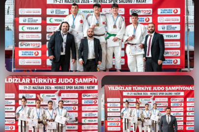 Uzunköprülü judocular Türkiye Şampiyonası'na damga vurdu