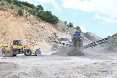 Malatya'da mobil konkasörler devrede