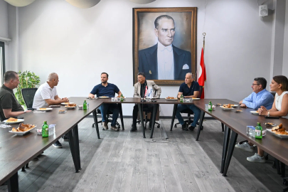 İzmir Bornova Belediye Başkanı Eşki’den MTK Sitesi’ne ziyaret