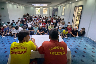 Sakarya Karasu’da çocuklara boğulmayı önleme eğitimi
